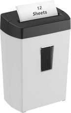 Bonsaii 12-Sheet Cross-Cut Paper Shredder, P-4 Security, Credit Card & Document by bonsaii