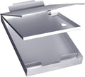 Sunnyclip Metal Clipboard with Storage, Aluminum Three-Tier Box Clipboards by AiqooOfficeProduct