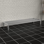 60'' x 20'' x 12'' aluminum welded nsf, side view