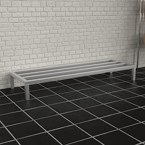 60'' x 20'' x 12'' aluminum welded nsf, side view