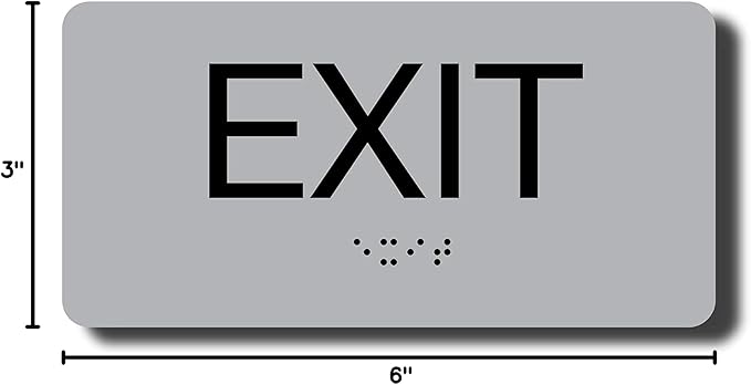 ADA Compliant Sign with Braille - Image 8
