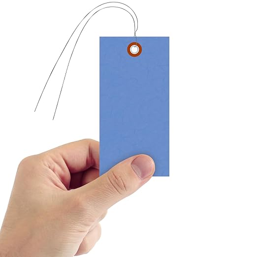 SmartSign Blue Tyvek Shipping Tags - Image 2