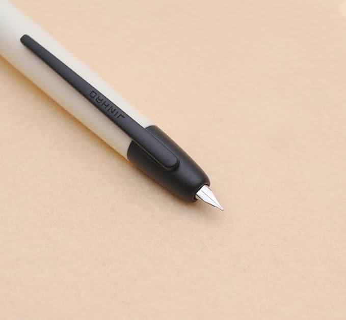 JINHAO 20 Press Fountain Pen, Retractable Capless Resin Pen - Image 2
