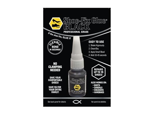 Shoe-Fix Glue Black: Professional Grade Adhesive by Shoe-Fix