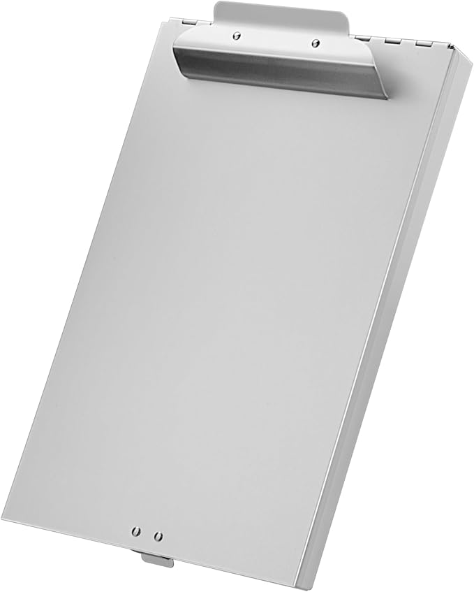 ZCZN Aluminum Clipboard with Storage, 4 Pack Recycled Metal Clipboard Box - Image 3