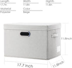 PRANDOM Large Collapsible Storage Bins - Image 4