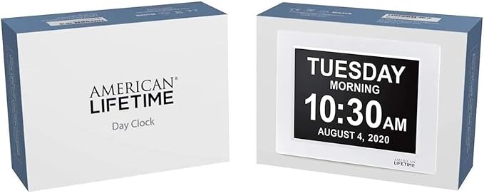 American Lifetime 【New 2025】 Dementia Digital Clock - Image 4