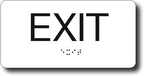 ADA Compliant Sign with Braille - Image 2