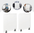 KONKENIE Acrylic Office Privacy Partition Indoor Desk Divider Guard Rectangle - Image 5