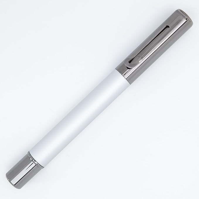 Monteverde USA Ritma Fountain Pen in Silver – Medium Nib, Balanced JoWo - Image 3