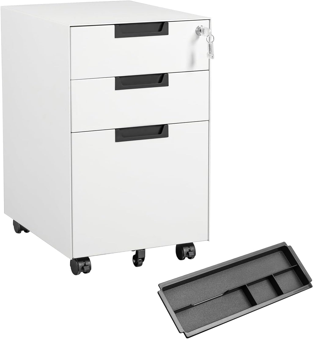 MIIIKO 3 Drawer Filing Cabinet