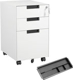 MIIIKO 3 Drawer Filing Cabinet
