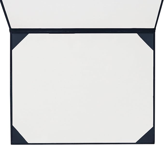 GraduationMall 8.5"x11" Smooth Padded Diploma Cover Certificate Holder Darkblue - Image 4