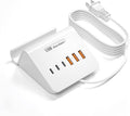 VHBW USB Charging Station, 6 Port 3USB-A and 3USB-C Charging Station by VHBW