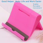 JUSDIQIR Cell Phone Stand for Desk Foldable Cell Phone Holder Desk Tablet - Image 8