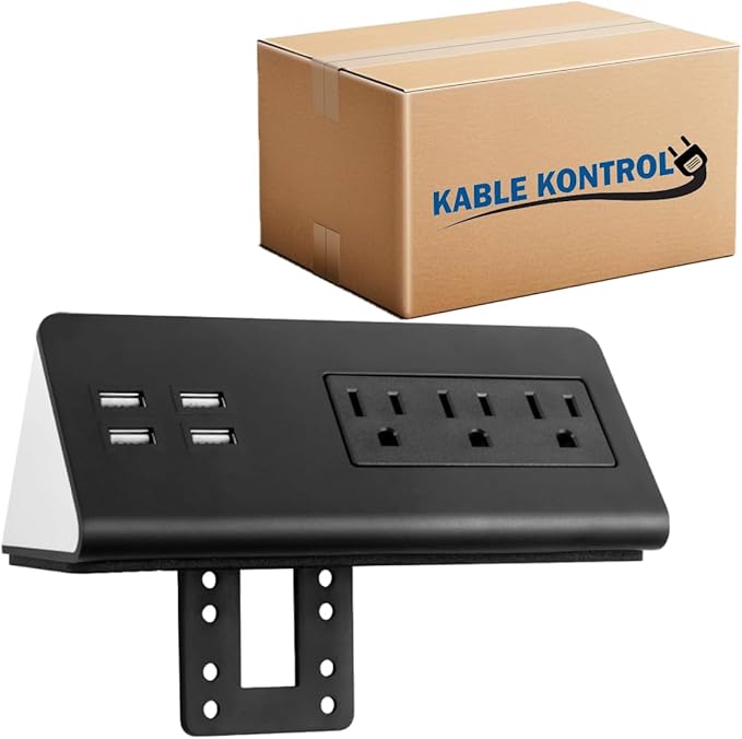Kable Kontrol Desk Clamp Power Strip by KABLEKONTROL%C2%AE