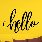8x12 inch HELLO Sign metal home decoration wall decoration, corridor entrance - Image 3