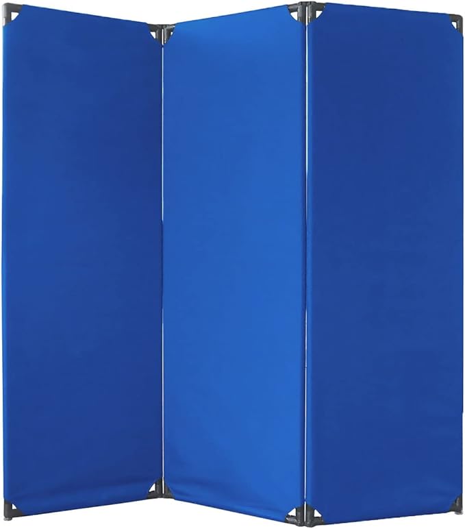 Versare FP6 Folding Privacy Screen | 3 Panels | 360 Degree Rotating Hinges | - Image 2