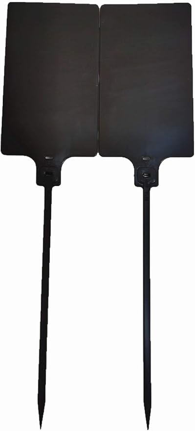 Blank Waterproof Plastic Tags Marker Ties Large Labeling Tags 2.28"×3.94" - Image 3