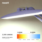 Neatfi XL 2, 200 Lumens LED Task Lamp, 4 Level Brightness, 3 Light Modes - Image 4
