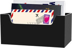 Mail Holder for Table, Acrylic Letter Holder Box for Desk or Wall Mount - Image 5