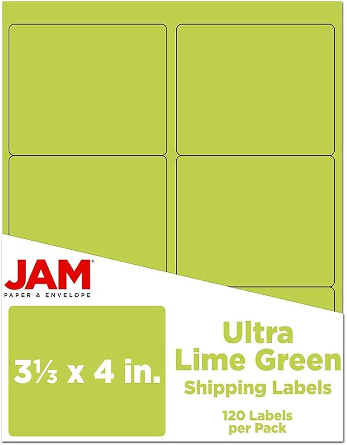 JAM PAPER Shipping Address Labels by JAMPaper