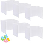 6 Pack Privacy Shields for Student Desks, Privacy folders for Student Testing by bcabo