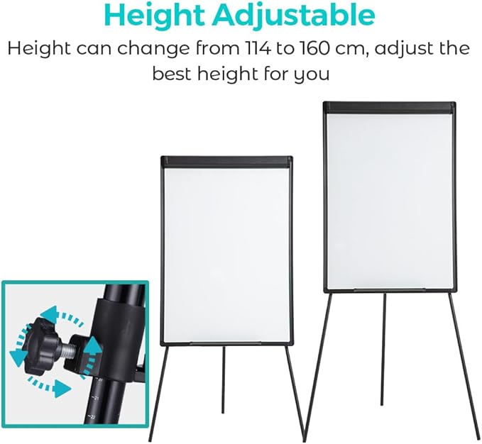 DexBoard 40" x 28" Magnetic Dry Erase Easel Board - Image 2