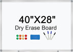 H-Qprobd Dry Erase Board for Wall Aluminum Presentation Magnetic Whiteboard by H-Qprobd
