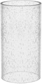 Sunwo Glass Shade Straight Cylinder Glass Lamp Shade Replacement by SUNWO
