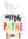 Custom Teacher Name Plate for Desk Classroom Wooden Personalized Office Name by BYFDIY