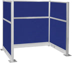 Versare Pre-Configured Hush Panel Electric Cubicle | Workstation Divider Walls by VERSARE