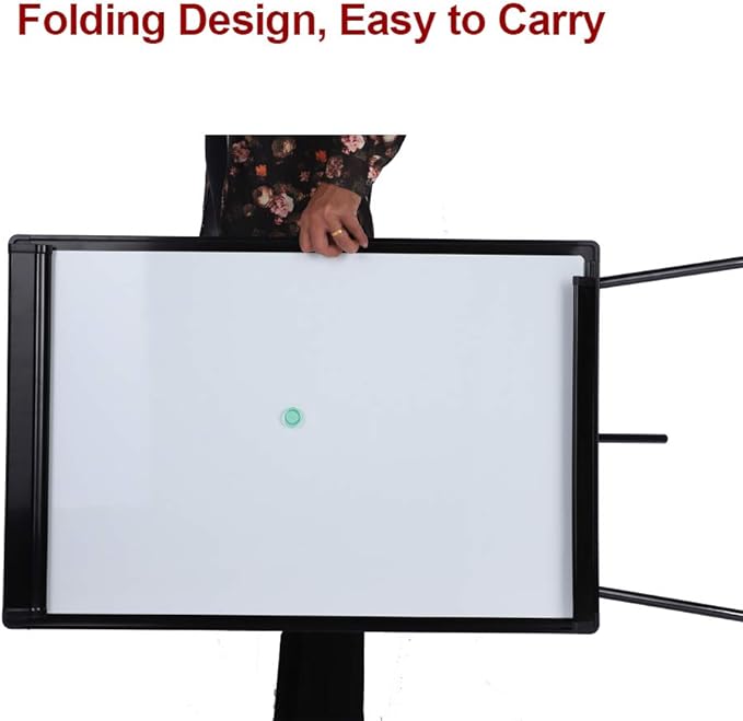 DexBoard Dry Erase Easel 36" x 24", Height Adjustable Magnetic White Board - Image 6