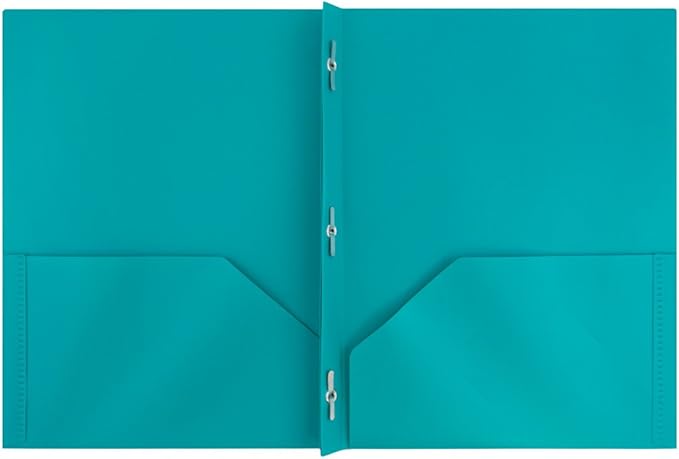 JAM PAPER Plastic Color POP Folders - Image 2