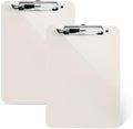 TFDLCG zm 2 PCS Plastic Clipboard by TFDLCGzm