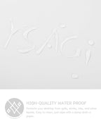 YSAGi Non-Slip Leather Desk Pad Long Size, Waterproof Laptop Computer Desk - Image 4