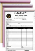 Custom Carbonless Sales Invoice Form Books by Unknown