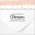 PrettySweetParty Self Inking Return Address Stamp by PrettySweetParty