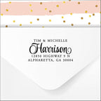 PrettySweetParty Self Inking Return Address Stamp by PrettySweetParty