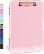 Sooez Clipboards with Storage, High Capacity Clip Boards 8.5x11 with Storage by Sooez