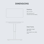 FLEXISPOT EN1 One-Piece Standing Desk - Image 6