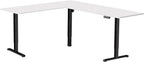 VIVO Electric Corner 84 x 63 inch L-Shaped Standing Desk, Memory Height - Image 9