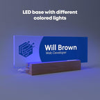 EGD Acrylic Desk Name Plate Personalized - Image 6