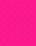 NextDayLabels - 8-1/2 x 11" Neon Color High Light Fluorescent Labels by NextDayLabels