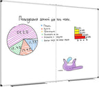 XBoard Magnetic Whiteboard 72 x 48 Inch | Giant Foldable Dry Erase White Board - Image 8