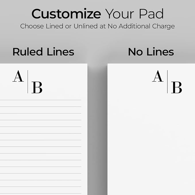 PrintPPS Personalized Monogram Notepads - Image 2