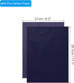 PATIKIL Carbon Paper, 50 Sheet A4 Graphite Transfer Tracing Copy Paper - Image 2