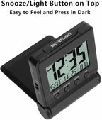 FAMICOZY Small Folding Digital Travel Alarm Clock - Image 5