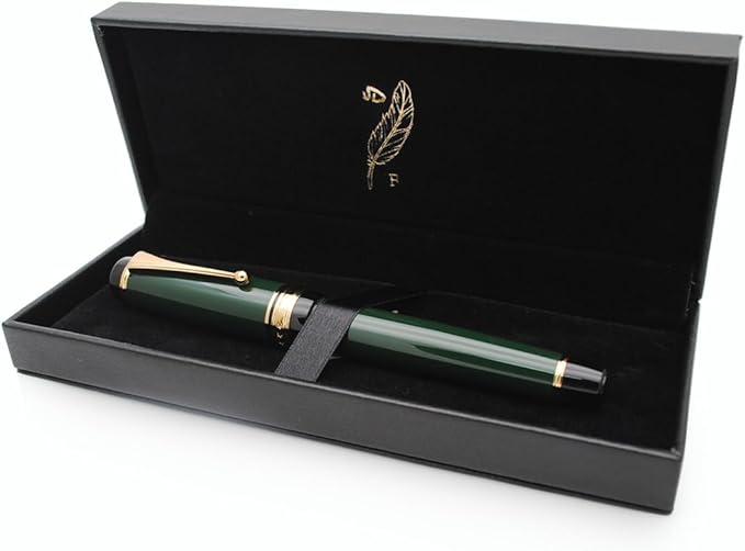 xixixiaozhu Metal Big Fountain Pen Set Medium Nib 0.7mm, Includes Ink Refill - Image 5