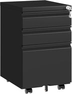 TEEALUBAN 3 Drawer File Cabinet by TEEALUBAN